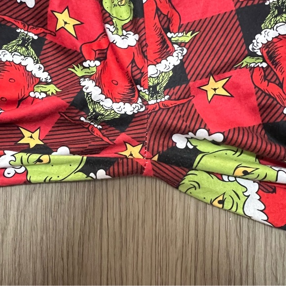 Grinch Don’t Be a Grinch Christmas Pajama Set Women’s XL - Picture 7 of 16